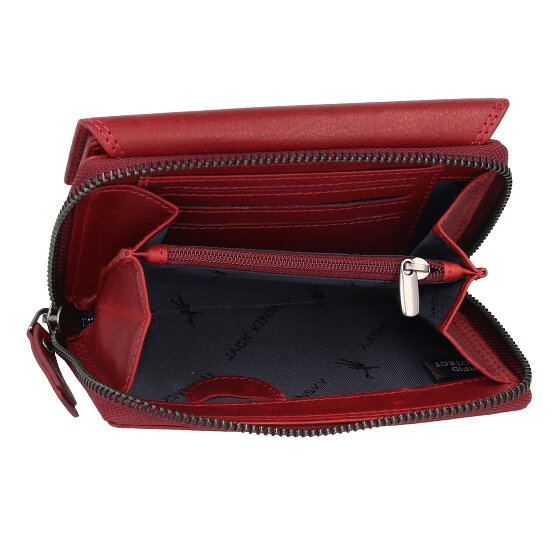 Jack Kinsky Portafoglio Protezione RFID Pelle 13.5 cm