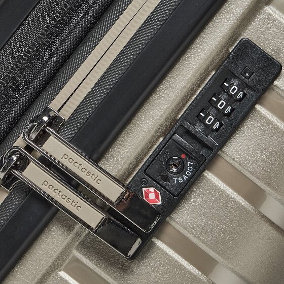 Pactastic Collection 04 THE CABIN + 4 ruote Carrello della cabina S 55 cm con piega di espansione