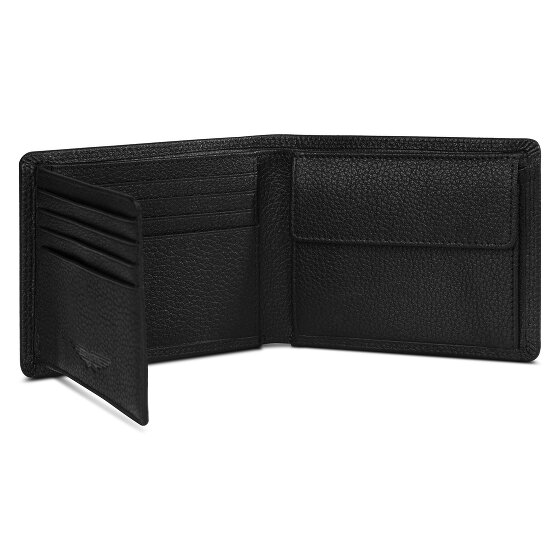 Police Portafoglio RFID in pelle 12 cm pieghevole