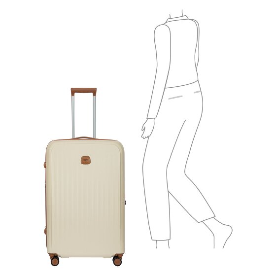 Bric's Taormina 4 ruote Carrello 75 cm con piega di espansione