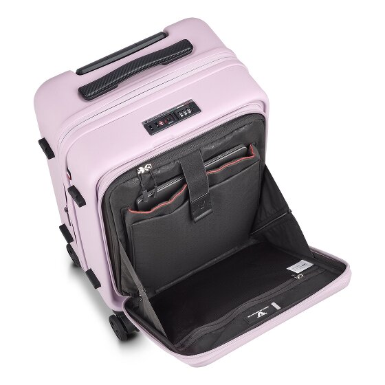 Roncato Florence Trolley da cabina a 4 ruote da 55 cm con scomparto per computer portatile a espansione