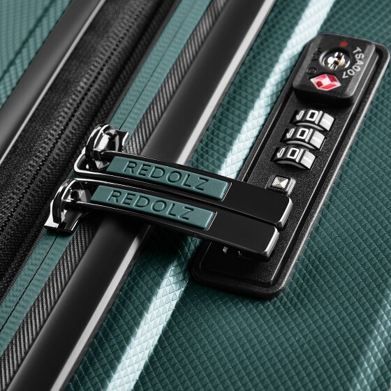Redolz Essentials 14 4 ruote Set di valigie 3 pezzi espandibile