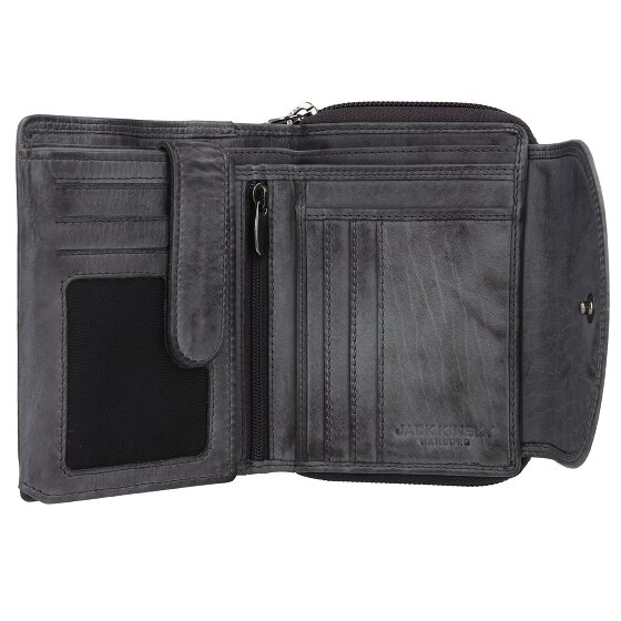 Jack Kinsky Portafoglio Nelson RFID in pelle 12,5 cm