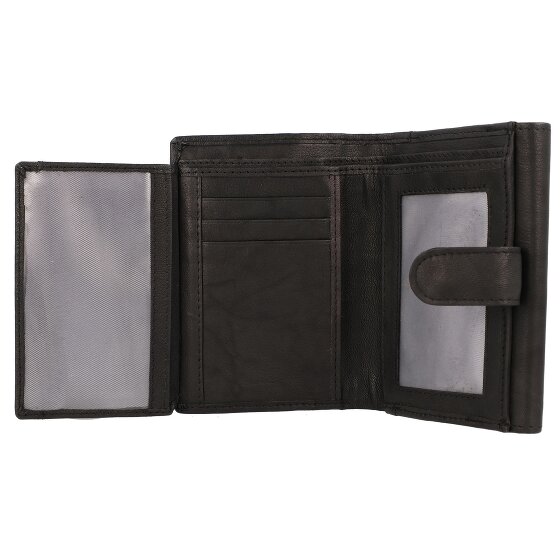Greenburry Portafoglio Basic RFID in pelle 13 cm