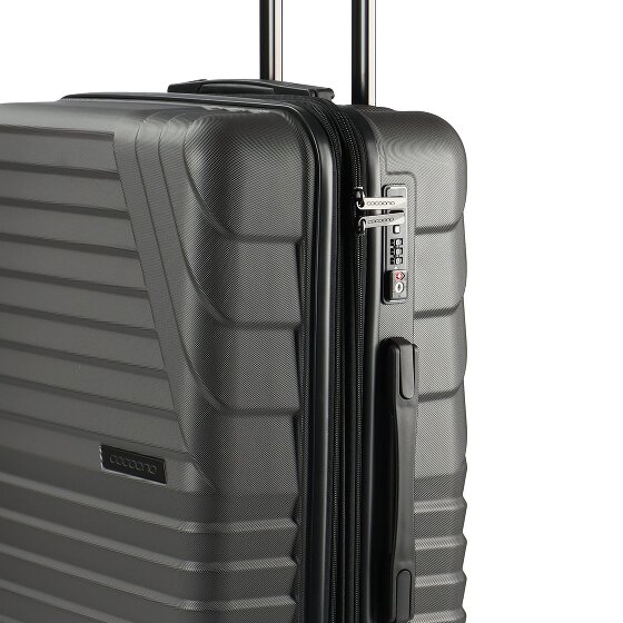 Cocoono Larnaka 4 ruote Set di valigie 3 pezzi con piega di espansione