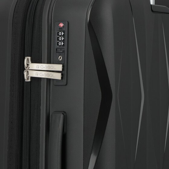 Gabol Infinity 4 ruote Carrello 66 cm con piega di espansione