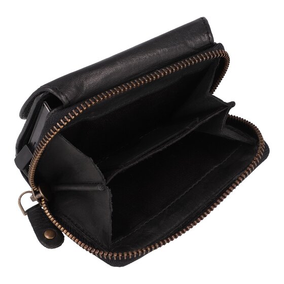 Harbour 2nd Maeve Portafoglio Protezione RFID Vera Pelle 9 cm