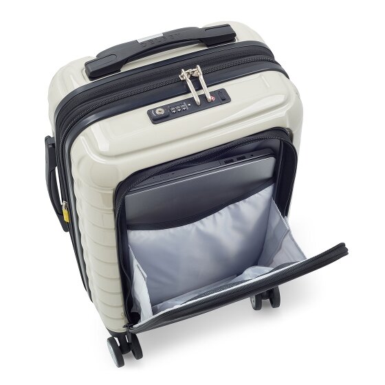 Delsey Paris Shadow 5.0 Trolley da cabina a 4 ruote Scomparto per laptop da 55 cm con piega a espansione