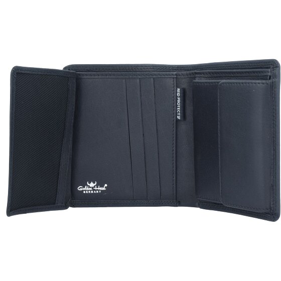 Golden Head Polo RFID Protect Portafoglio in pelle 9,5 cm