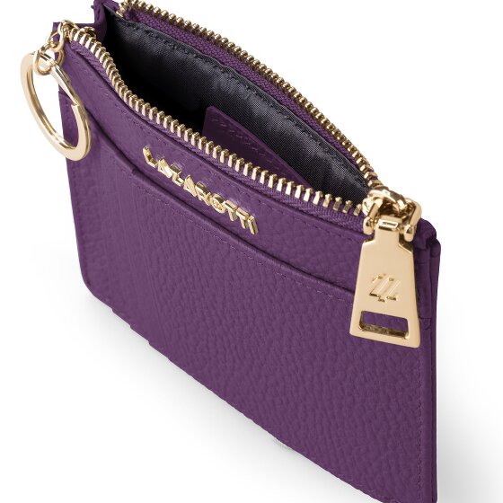 Lazarotti Bologna Portachiavi in pelle 11,5 cm con scomparto per air tag