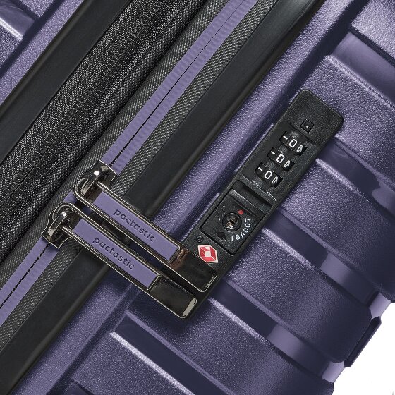 Pactastic Collection 04 THE CABIN + 4 ruote Carrello della cabina S 55 cm con piega di espansione Pactastic Collection 04 THE CABIN + 4 ruote Carrello della cabina S 55 cm con piega di espansione