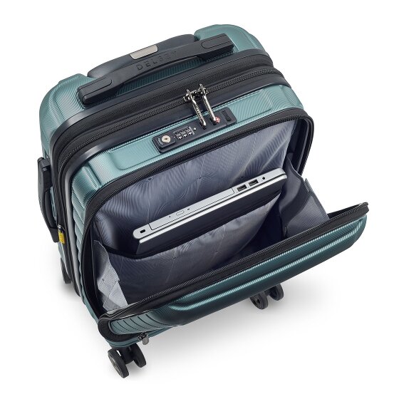 Delsey Paris Shadow 5.0 Trolley da cabina a 4 ruote Scomparto per laptop da 55 cm con piega a espansione