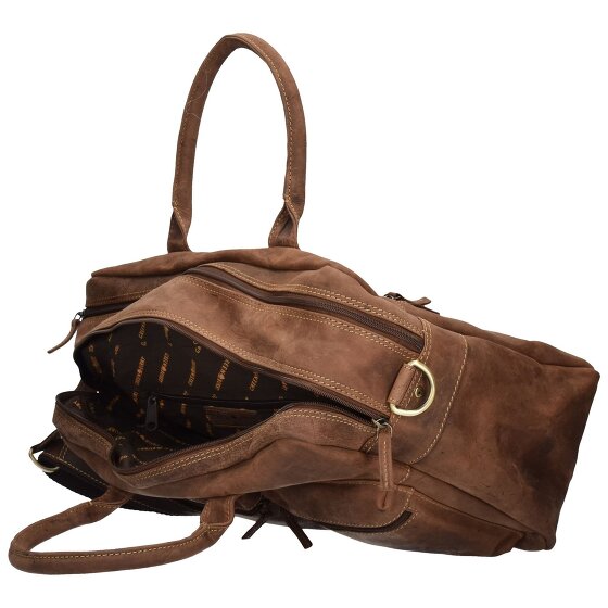 Greenburry Cartella vintage in pelle 40 cm con scomparto per computer portatile