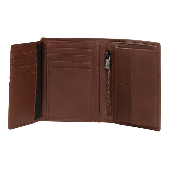 Samsonite Eluxe Veg Portafoglio Protezione RFID Vera Pelle 13 cm