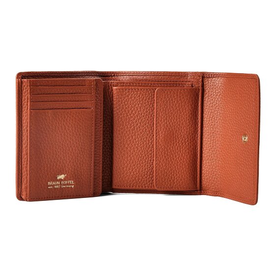 Braun Büffel Asti Portafoglio Protezione RFID Vera Pelle 12 cm