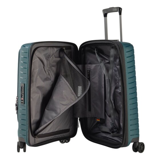 Stratic Novium 4 ruote Carrello della cabina S 55 cm Scomparto per laptop con piega di espansione