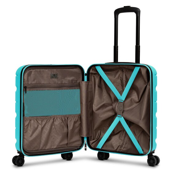 Franky Munich 4.0 4 ruote Carrello della cabina S 53 cm con piega di espansione