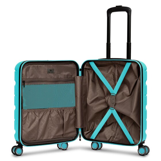 Franky Munich 4.0 4 ruote Carrello della cabina S 53 cm con piega di espansione