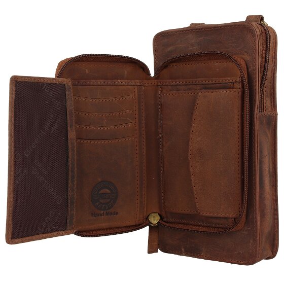 Greenland Nature Montenegro Borsa portacellulare in pelle 22 cm