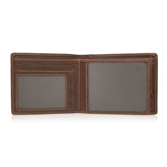 Castelijn & Beerens Portafoglio Protezione RFID Vera Pelle 11.5 cm