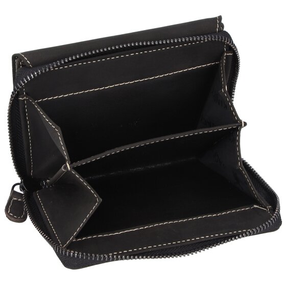 Jack Kinsky Baltimora 512 Portafoglio RFID in pelle 14 cm