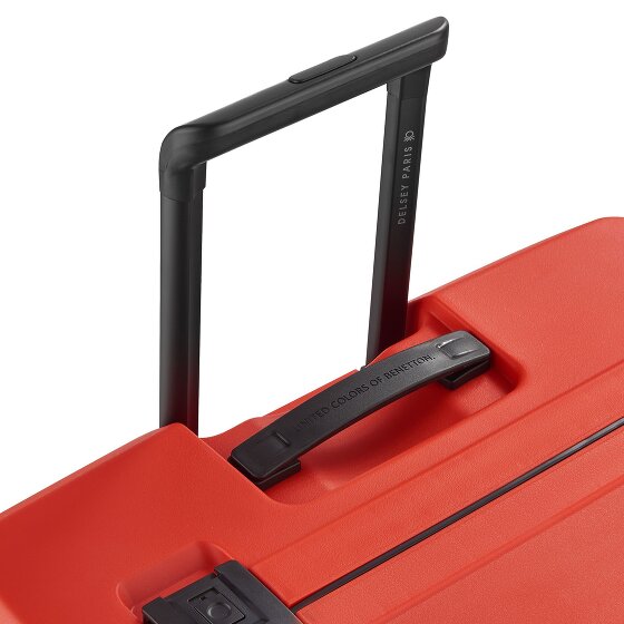 Delsey Paris x United Colors of Benetton Colour Block Hardside Trolley a 4 ruote 76 cm