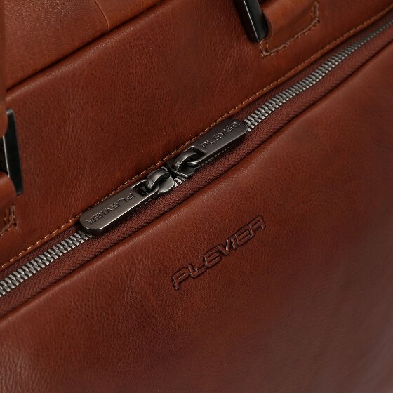 Plevier Vintage Bill Valigetta Pelle 40 cm Scomparto per laptop