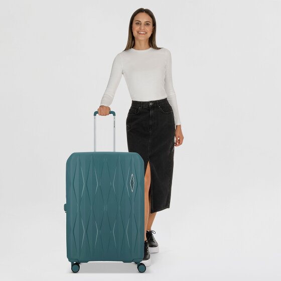 Gabol Infinity 4 ruote Carrello L 75 cm con piega di espansione