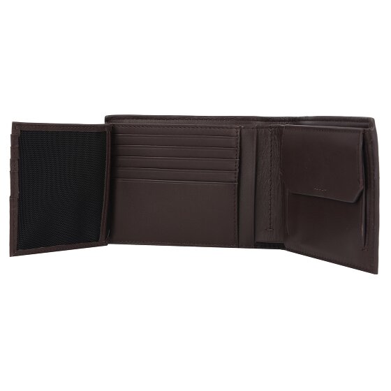 Calvin Klein Metal CK Portafoglio Protezione RFID Pelle 13 cm