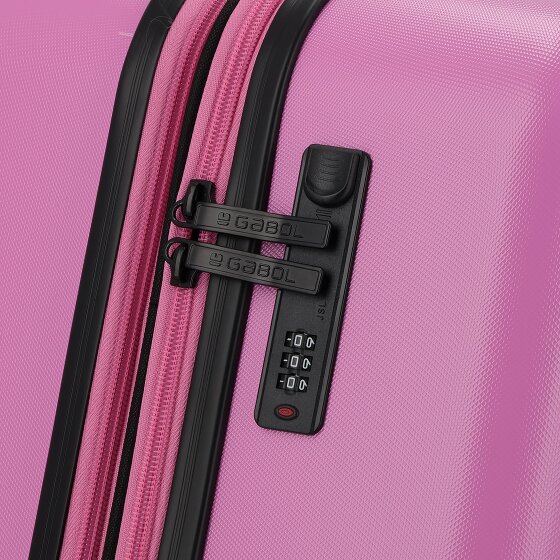 Gabol Future Plus 4 ruote Carrello 74 cm con piega di espansione