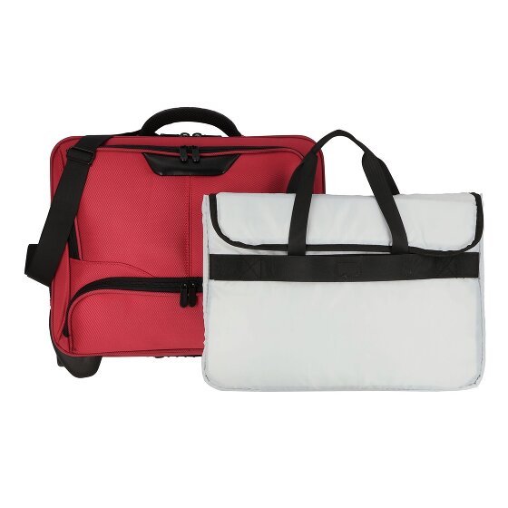 Dermata 2 ruote Carrello business 41 cm Scomparto per laptop