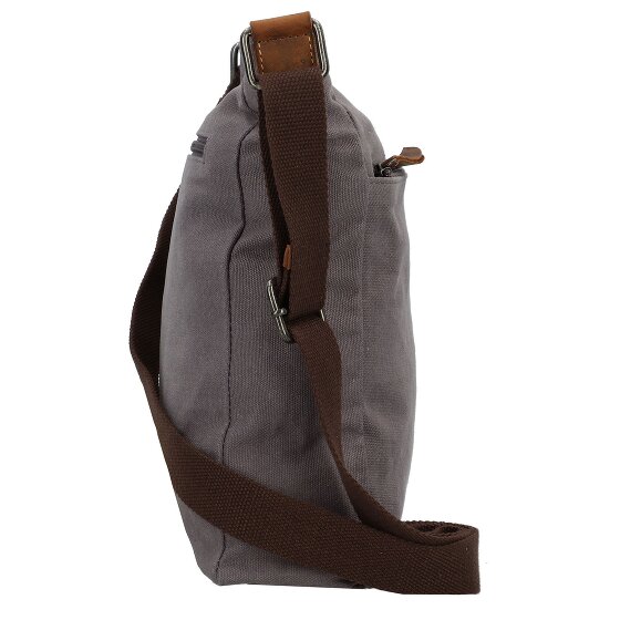 Greenburry Borsa a tracolla in canapa vintage 29 cm