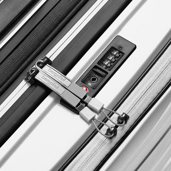 Bergpfeil Travel 4 ruote Carrello della cabina 55 cm Scomparto per laptop con piega di espansione