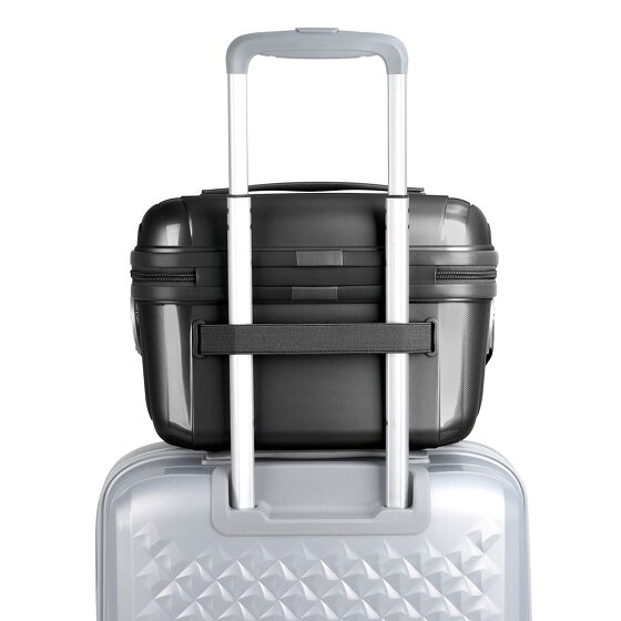 Gabol Queens 4 ruote Set di valigie 4 pezzi con piega di espansione