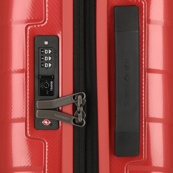 Samsonite Attrix 4 ruote Carrello della cabina 55 cm con piega di espansione