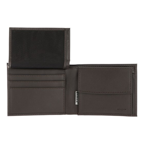 oxmox Leather Portafoglio Protezione RFID Vera Pelle 10 cm