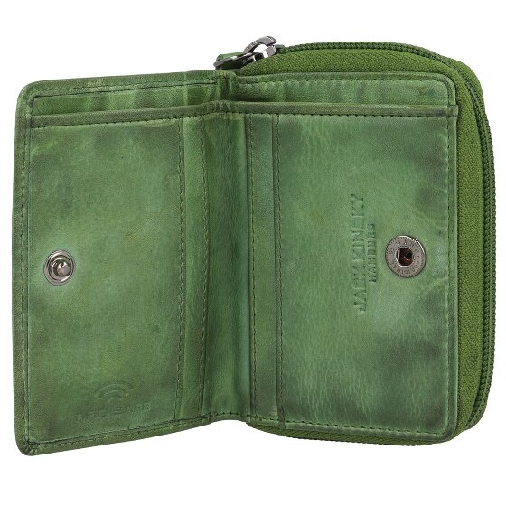 Jack Kinsky Portafoglio Nelson RFID in pelle 11 cm
