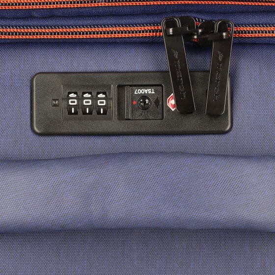 March15 Trading Silhouette 4 ruote Set di valigie 3 pezzi con piega di espansione