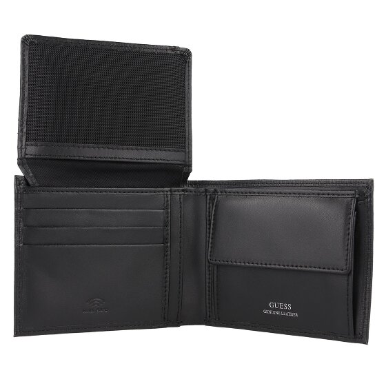 Guess Madrid Portafoglio Protezione RFID Pelle 12 cm