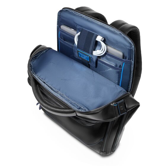 Piquadro Blue Square Zaino da giorno Pelle 42 cm Scomparto per laptop