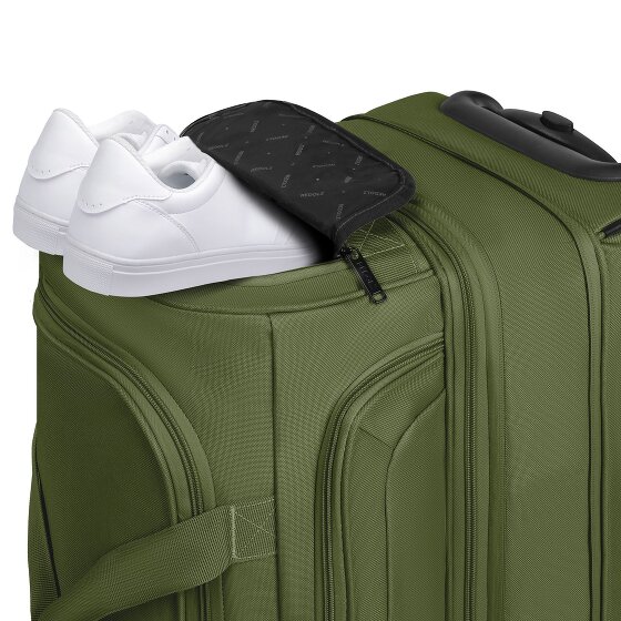 Redolz Duffle Essentials Borsa da viaggio a 2 ruote 55 cm M con patta di espansione Redolz Duffle Essentials Borsa da viaggio a 2 ruote 55 cm M con patta di espansione