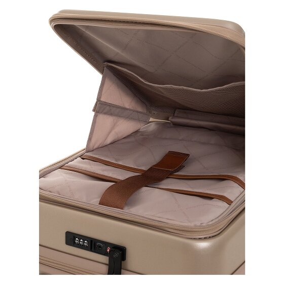 The Chesterfield Brand Zuna 4 ruote Carrello della cabina S 55 cm Scomparto per laptop
