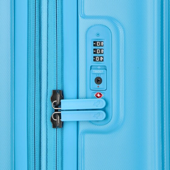 Mandarina Duck Logoduck Carrello cabina a 4 ruote 55 cm