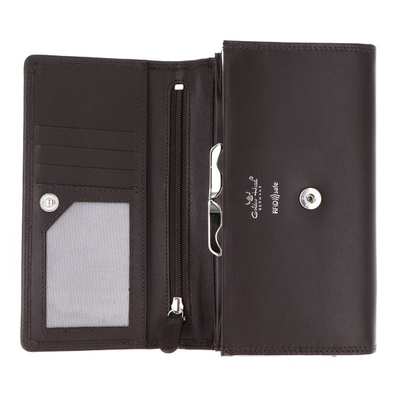 Golden Head Polo Portafoglio Protezione RFID Vera Pelle 17 cm