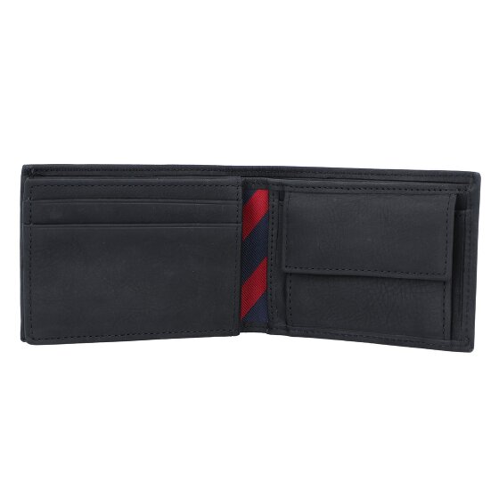 Tommy Hilfiger Portafoglio Johnson in pelle 10,5 cm