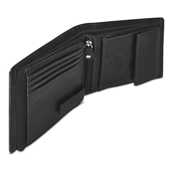 bugatti Valencia Portafoglio Protezione RFID Vera Pelle 12 cm