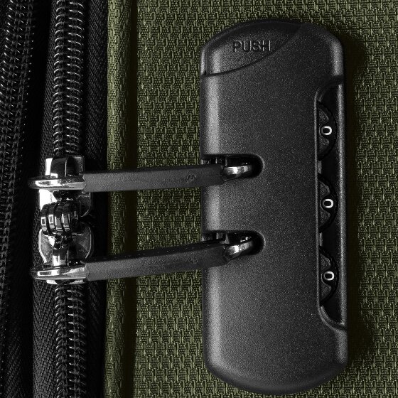 bugatti Valencia Soft 4 ruote Set di valigie 3 pezzi con piega di espansione