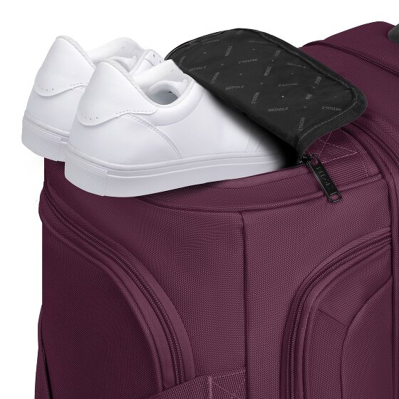 Redolz Duffle Essentials Borsa da viaggio a 2 ruote 55 cm M con patta di espansione