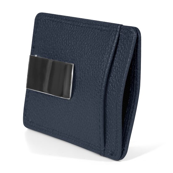 Redolz Porta carte di credito RFID in pelle Essentials da 7 cm con fermasoldi