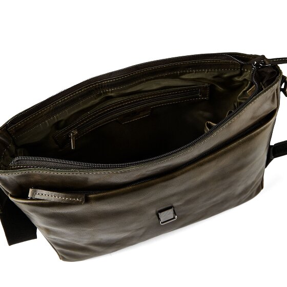 Greenburry Newport Messaggero Vera Pelle 35 cm